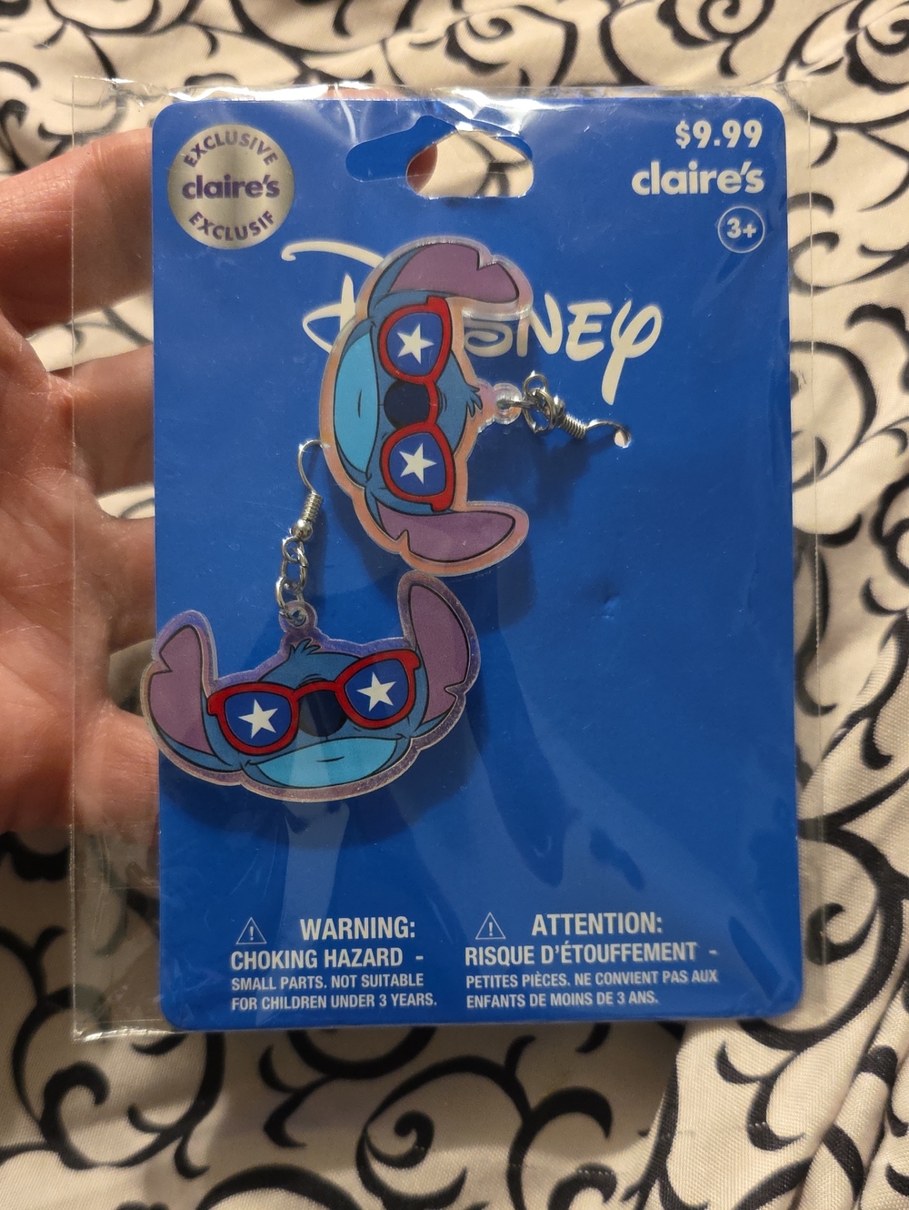 Stitch Earrings Claires Exclusive With Star Sunglasses